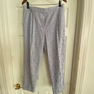 J Crew Collection Lavender Lace Pants 12